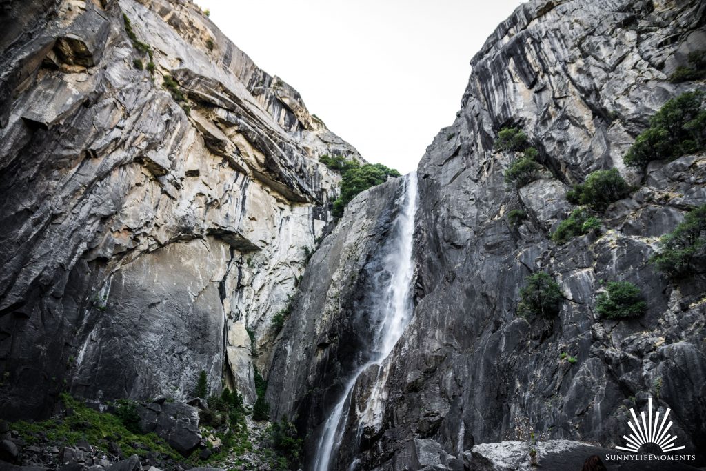 Wasserfall im Yosemite Nationalpark USA